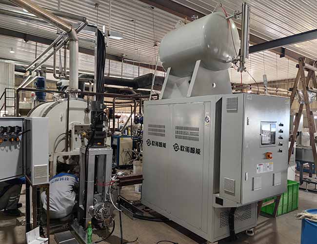 1000L化工反應釜如何配油溫機加熱控溫